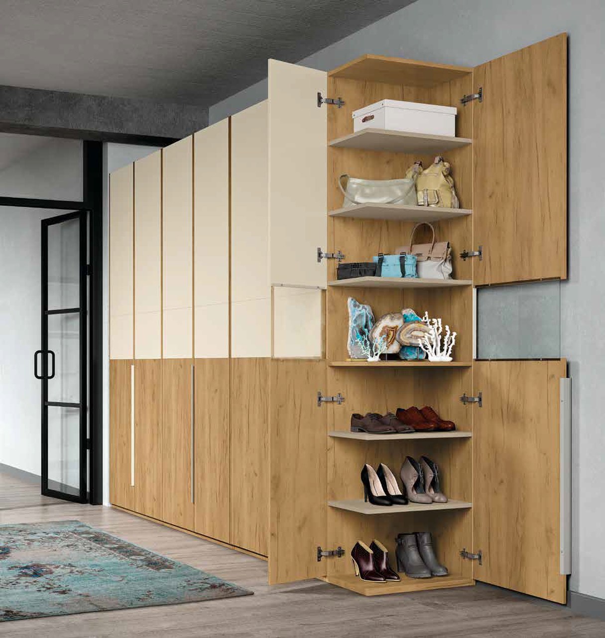 armario puertas plegable mon - Imagen 2