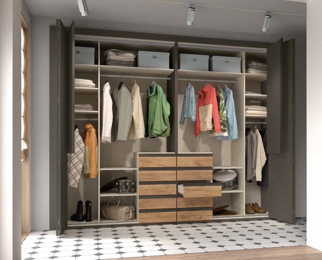 armario puertas plegable mon - Imagen 3